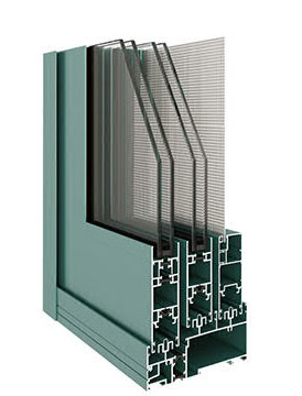 YLJ122A係列隔熱推拉窗(隱排)